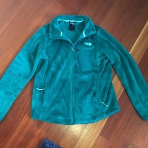 Blue North Face Osito Fleece Jacket